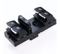 Interruptor Elevalunas Para VW Para Touran Para Sharan 2011-2016 Para Touareg Para Seat Para Alhambra Luz Roja Interruptor Ventanilla Eléctrica Lado Conductor Delantero Botonera Elevaluna
