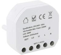 Interruptor empotrado wifi módulo 230 V 10 A interruptor empotrable App control Android/iOS/Alexa/Google compatible