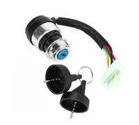 Interruptor Encendido Cerradura Puerta Eléctrica Para Motocicleta Interruptor Barril Llave Encendido 5 Cables Para 110cc 125cc 150cc ATV Quad Dirt Bike