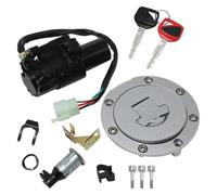 Interruptor Encendido Llaves Para CBR600RR Para CBR900RR 35010-MBW-600 Bloqueo Interruptor Encendido Combustible Kit Llave Barril Motocicleta
