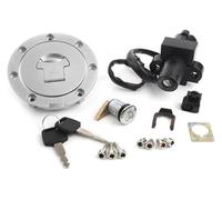 Interruptor Encendido Llaves Para CBR900RR CBR600 CBR400 CBR250 Para NSR250 1989-1998 Interruptor Encendido Motocicleta Combustible Cerradura Asiento Juego Llaves Barril