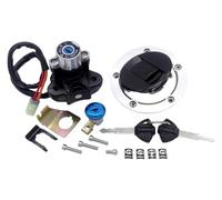 interruptor encendido llaves Para Suzuki Para VStrom 1000 Para DL1000 Para V-Strom 2002-2009 Tapa Tanque Combustible Motocicleta Encendido Cerradura Asiento 2 Llaves Barril