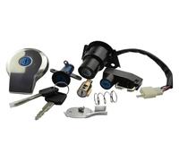 interruptor encendido llaves Para XV250 Para XV 250 Interruptor Encendido Cerradura Tapa Depósito Combustible Protector Asiento Incluye Llave Cilindro Motocicleta