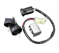 Interruptor Encendido Moto Compatible Con Kymco Para KXR 250 2006-2015 Para KXR 50 90 Euro 2 2004 2005 2006 ATV Interruptor De Encendido Para Cerradura De Asiento Con Kit Llave OEM: 35010-LBA7-E00