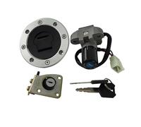 Interruptor Encendido Moto Compatible Con Suzuki Para GSX400 Para GK79A Para Impulse 1994 1995 1996 1997 1998 1999 Tapa Tanque Combustible Motocicleta Cerradura Interruptor Encendido Llave Asiento