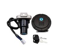 Interruptor Encendido Moto Para Kawasaki Para KLR650 1987-2007 Interruptor De Encendido Motocicleta Tapa Tanque Combustible Juego Llaves Bloqueo Asiento