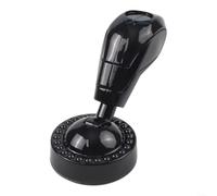 Interruptor Encendido Motor para palanca Rocker Interruptor | Instalación sencilla sin herramientas, ergonómico, acabado negro mate, mejora estética interior(Black)