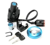 Interruptor Encendido Para CB400 CB400SS CB 400 SS Para Tanque Combustible Tapa Gasolina Cerradura Asiento Casco Con 2 Llaves Motocicleta Cerradura Encendido