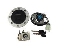 Interruptor Encendido Tapa Tanque Combustible Interruptor Bloqueo Ignición Llave Asiento Para Suzuki Para GS500 1989-2000 Para GSX400 Para GK79A Para Impulse