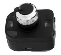 Interruptor Espejo retrovisor de coche cromo del coche Espejo Lateral interruptor de la perilla/ajuste for Audi A2 A3 A4 A6 4F0 959 565 Botón de Reemplazo de Coche