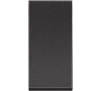 Interruptor estrechoBTICINO RG4001P Classia1 modulo Dark