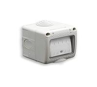 Interruptor exterior - Pulsador estanco - Interruptor con tapa - Pulsador luminoso