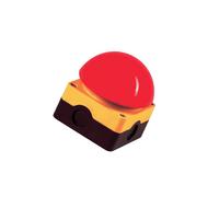 Interruptor FAK-R/V/KC01/IY: varilla de interruptor manual y de pie.Pos: 2 NC...