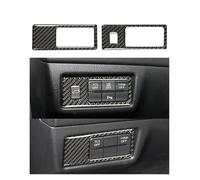 Interruptor Faro Para Coche Pegatina Botón Lámpara Antiniebla Cubierta Embellecedora Marco Para Mazda Para CX-5 2017 2018 Accesorios Estilo Coche Cubierta Volante Coche Marcos(A)