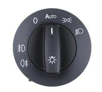 Interruptor Faros Control Perilla Interruptor Control Luz Antiniebla Faros Coche Compatible Con VW Para Jetta 5 Para Golf I MK5 MK6 1K0941431BB 1K0941431AS(Type 1)