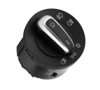 Interruptor Faros Control Perilla Interruptor Control Luz Antiniebla Faros Coche Compatible Con VW Para Golf Para Jetta MK5 2004-2009 Para Caddy 2004-2011 1K0941431