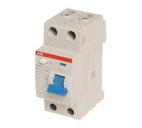 Interruptor FI, 2P, tipo F, 25 A, 30 mA ABB F202F-25/0,03