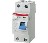 Interruptor FI, 2P, tipo F, 40 A, 30 mA ABB F202F-40/0,03
