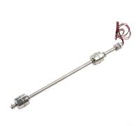 Interruptor flotante de acero inoxidable con clasificación de CA de 240 V para monitoreo vertical de nivel de líquido en tratamiento de agua de drenaje y control de procesos (300 mm)
