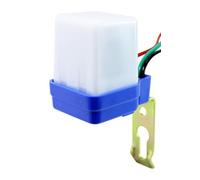 Interruptor fotoeléctrico 6A, regulador de luz, automático, Ideal para controlar iluminación Exterior y Ahorro energético.