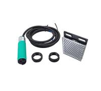 Interruptor fotoeléctrico reflectante de retroalimentación E3F-R2N1 NPN PNP DC5-36V Rango de detección 2m Sensor infrarrojo ajustable NK/N2/P1/P2/Y1/Y2(Brown)