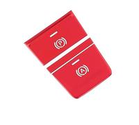 Interruptor freno mano Compatible Con A6 2019 Car Styling H Botones Decoración Panel Cubiertas Pegatinas Trim P Freno De Mano Electrónico Auto Interior Accesorios(3)