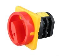 Interruptor giratorio 20 A 380 V 2 posiciones contactos de cobre interruptor de leva 20 A IP65 resistente al agua robusto interruptor de cambio para control de máquina 20 A seguro 20 A 380 V compacto