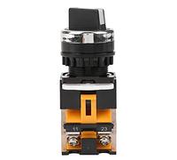 Interruptor Giratorio 3 Posiciones Selector De Mantener 2NO Interruptor Rotativo LA38-20X3 Para Control Remoto En Circuitos Eléctricos