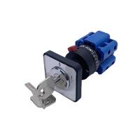 Interruptor giratorio de leva universal LW26-32F con llave bloqueo, control principal corte energía trifásica, 32 A, 380 V