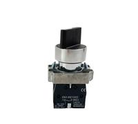 Interruptor giratorio de perilla de 22 mm, selector de reinicio momentáneo con enclavamiento de 2/3 posiciones XB2-BD21 BD23 BD25 BD33 BD45 BD53 1NO/2NO/1NO1NC(XB2-BD53,10pcs)