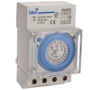 Interruptor horario 24h analogico 230VacSOLERA R24R/3