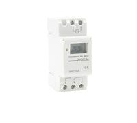 Interruptor horario digital programable de riel DIN AHC15A THC15A, 24 horas/semanal, 12 V/24 V, pantalla LCD, relé temporizador, 220/240 V(Best)