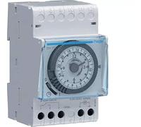 Interruptor horario esfera diaria 16A, con reserva 200 h
