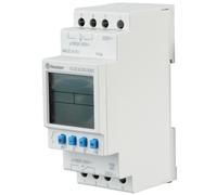 Interruptor horario semanal digital carril din dpdt 16amp 12228230.00