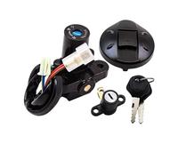 Interruptor Ignición Moto para XT660 XT660R XT660X XT-660 2004-2014 Tapa De Combustible Interruptor De Encendido Cerradura De Asiento con Kit De Llave