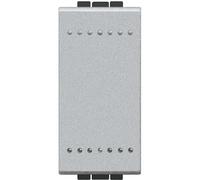 Interruptor iluminable 1 módulo BTICINO Livinglight NT4001A Tech