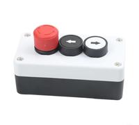 Interruptor impermeable IP40 de ABS para control industrial, compatible con 1-4 agujeros XB2 XAL B324 B334, duradero hasta 1 millón de ciclos, -20 °C hasta 55 °C (C)