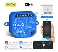 Interruptor inalámbrico para persianas enrollables, dispositivo para motores tubulares, Control remoto por aplicación Tuya Smart Life, asistente de Google 9 PACK