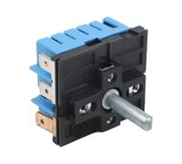Interruptor infinito de repuesto para estufa eléctrica compatible con W10857622 y W10437092 para horno de cocina, control de elementos de calefacción, construcción de plástico resistente, regulación