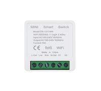 interruptor inteligente 16A DIY disyuntor relé Sensor de automatización del hogar inteligente(TUYA Zigbee TYPE)