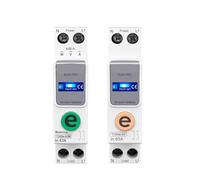Interruptor inteligente 1P+N 63A 110V 220V Medidor de energía Medidor de kWh Disyuntor Temporizador Relé Protección for hogar inteligente, Partes(TOB9e-63 25A)