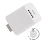 Interruptor inteligente 2 en 1 tipo C y adaptador USB para Tuya Smart-Life, con control de tiempo y control de voz, para diferentes dispositivos, color blanco (USB)