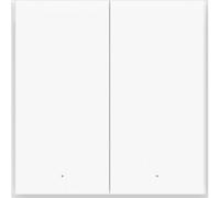 Aqara smart wall switch h1 eu - interruptor doble sin cable neutro, zi