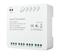 Interruptor inteligente Avatto WSMD-4 32V WiFi Bluetooth Alexa Google