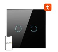 Interruptor Inteligente Avatto ZTS02-EU-B2 ZigBee Compatible Alexa Google