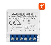 Interruptor Inteligente Avatto ZWSM16-W2 ZigBee Compatible Alexa Google