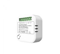 Interruptor inteligente Homekit WiFi de 16 A con temporizador bidireccional, minidisyuntor inteligente para el hogar, control por voz Si