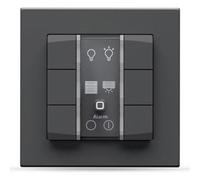 Interruptor inteligente Homematic IP 162028A0 inalámbrico 6 botones compatible Smart Home