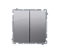 Interruptor inteligente Kontakt BMW5L.01/21 Alámbrico IP20/IP44 Acero inoxidable