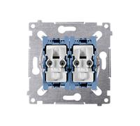 Interruptor inteligente Kontakt SW6P1M Pulsador Alámbrico Carcasa Metálica IP20/IP44